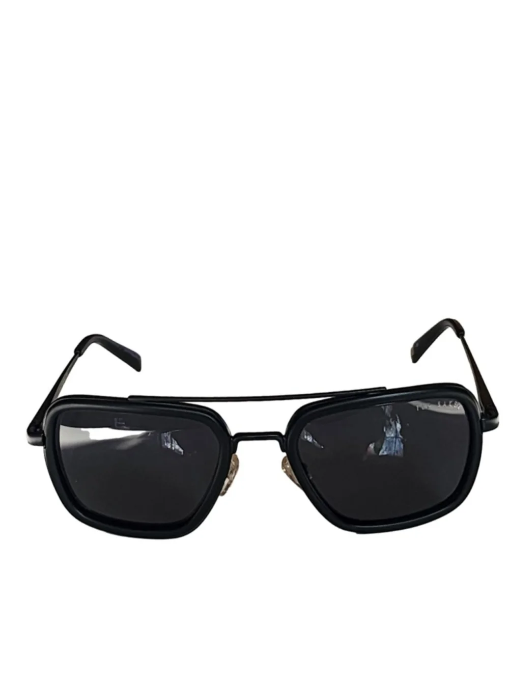TED BAKER Men's NEW Black Aviator‎ Sunglasses TBM005